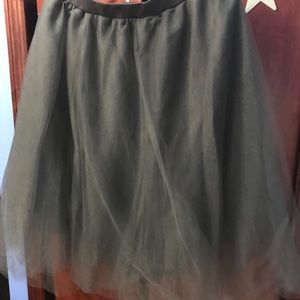 Charlotte Russe Plus Size Midi Tulle Skirt